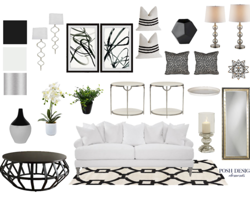 Black and White Concept Board