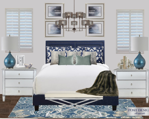 Blue Bedroom